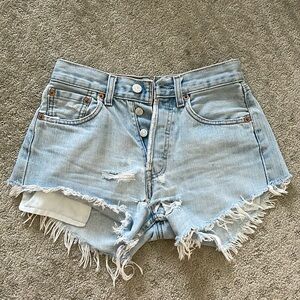 Vintage button fly Levi shorts